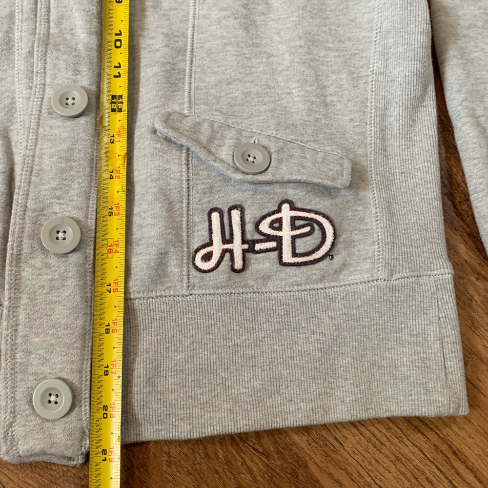 Harley Xl Button Turtleneck Jacket - image 4